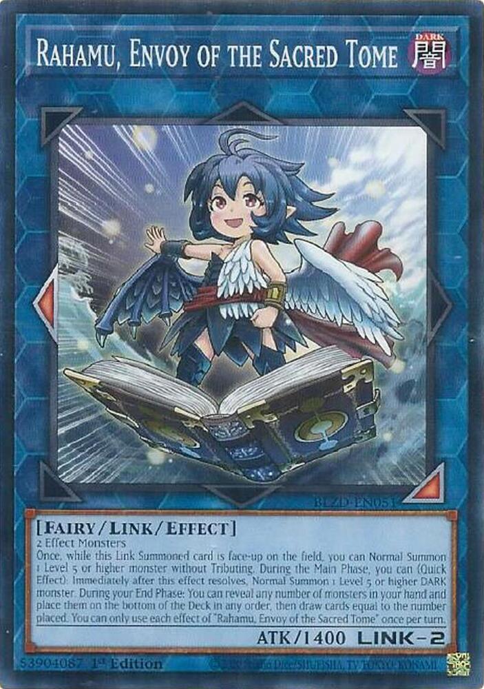 Rahamu, Envoy of the Sacred Tome, Blazing Dominion BLZD-EN051
