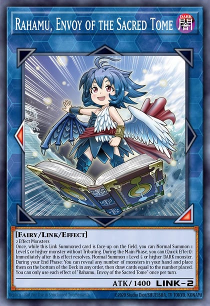 Rahamu, Envoy of the Sacred Tome, Blazing Dominion BLZD-EN051