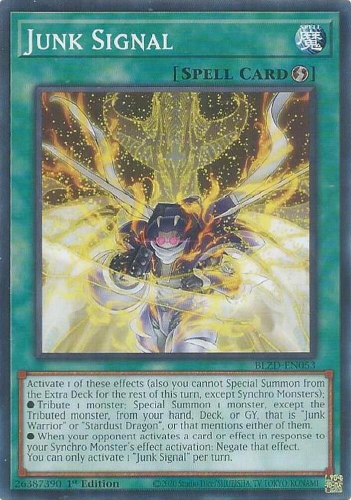 Junk Signal, Blazing Dominion BLZD-EN053