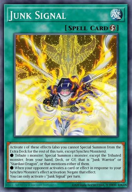 Junk Signal, Blazing Dominion BLZD-EN053