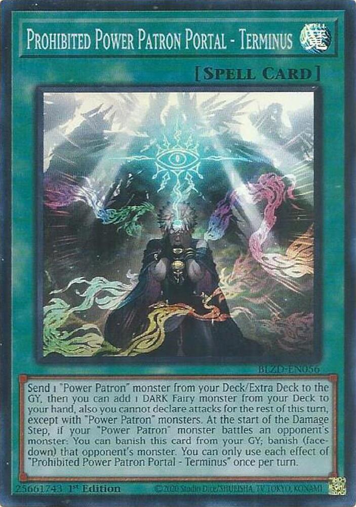 Prohibited Power Patron Portal - Terminus, Blazing Dominion BLZD-EN056