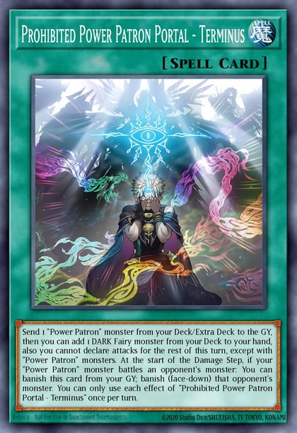 Prohibited Power Patron Portal - Terminus, Blazing Dominion BLZD-EN056