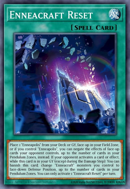 Enneacraft Reset, Blazing Dominion BLZD-EN065