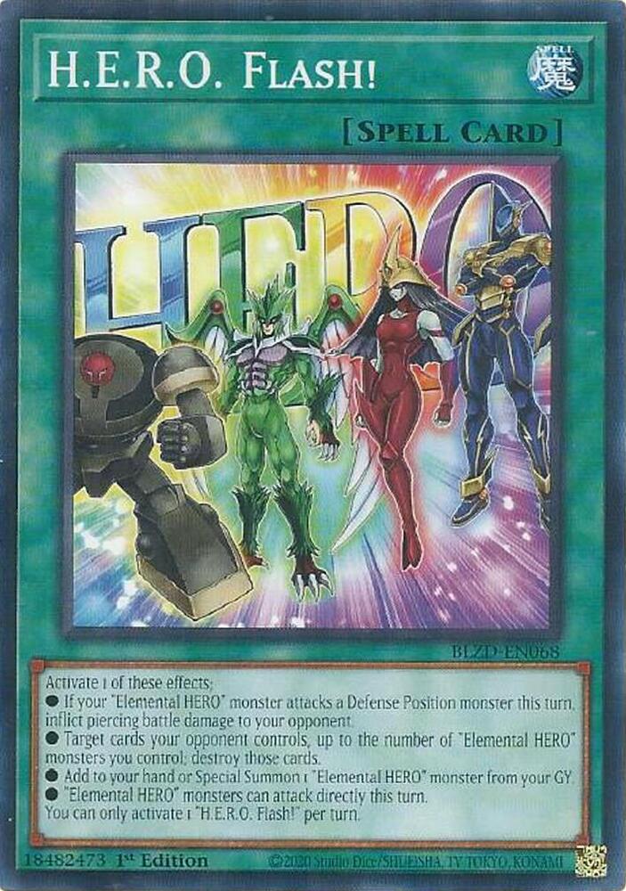H.E.R.O. Flash!, Blazing Dominion BLZD-EN068