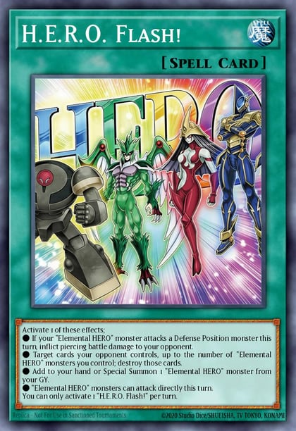 H.E.R.O. Flash!, Blazing Dominion BLZD-EN068