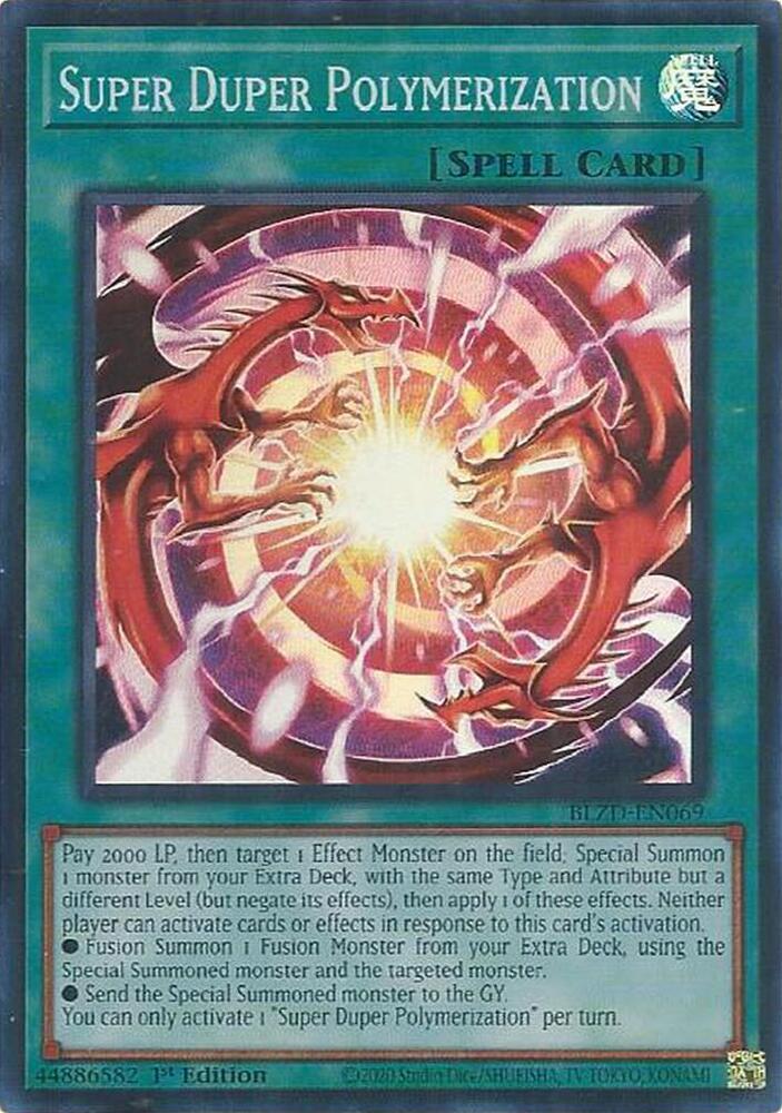Super Duper Polymerization, Blazing Dominion BLZD-EN069