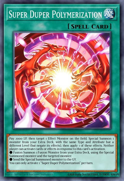 Super Duper Polymerization, Blazing Dominion BLZD-EN069
