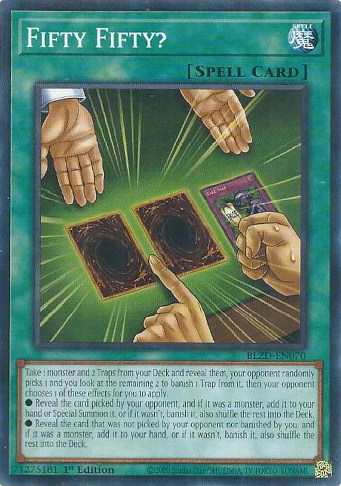 Fifty Fifty?, Blazing Dominion BLZD-EN070