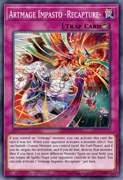 Artmage Impasto -Recapture-, Blazing Dominion BLZD-EN072