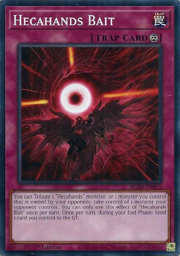 Hecahands Bait, Blazing Dominion BLZD-EN075