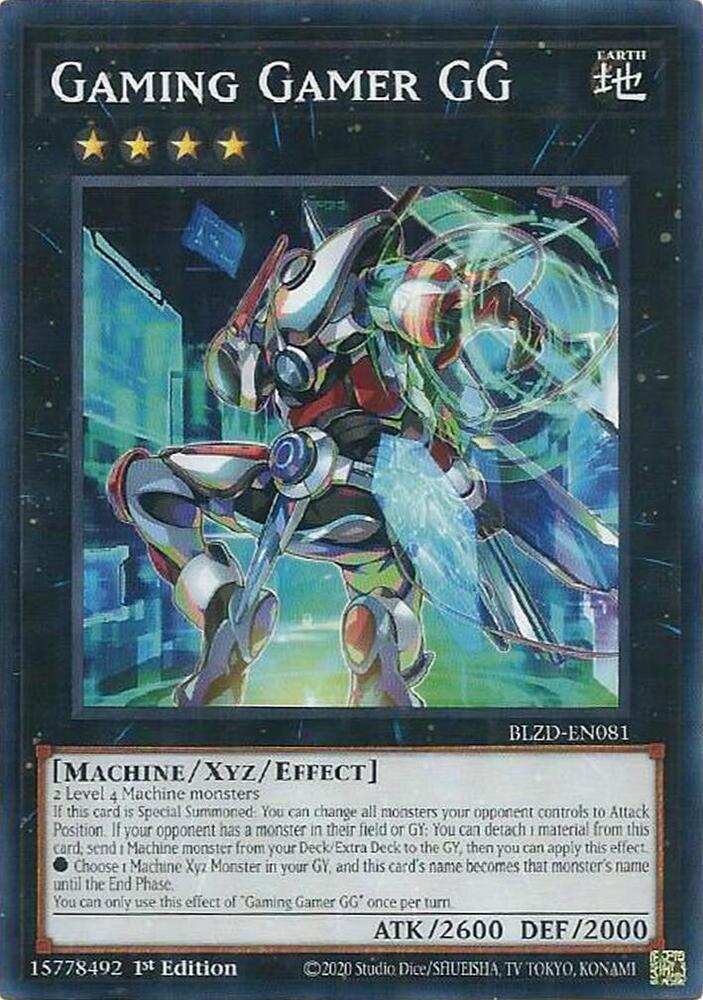 Gaming Gamer GG, Blazing Dominion BLZD-EN081