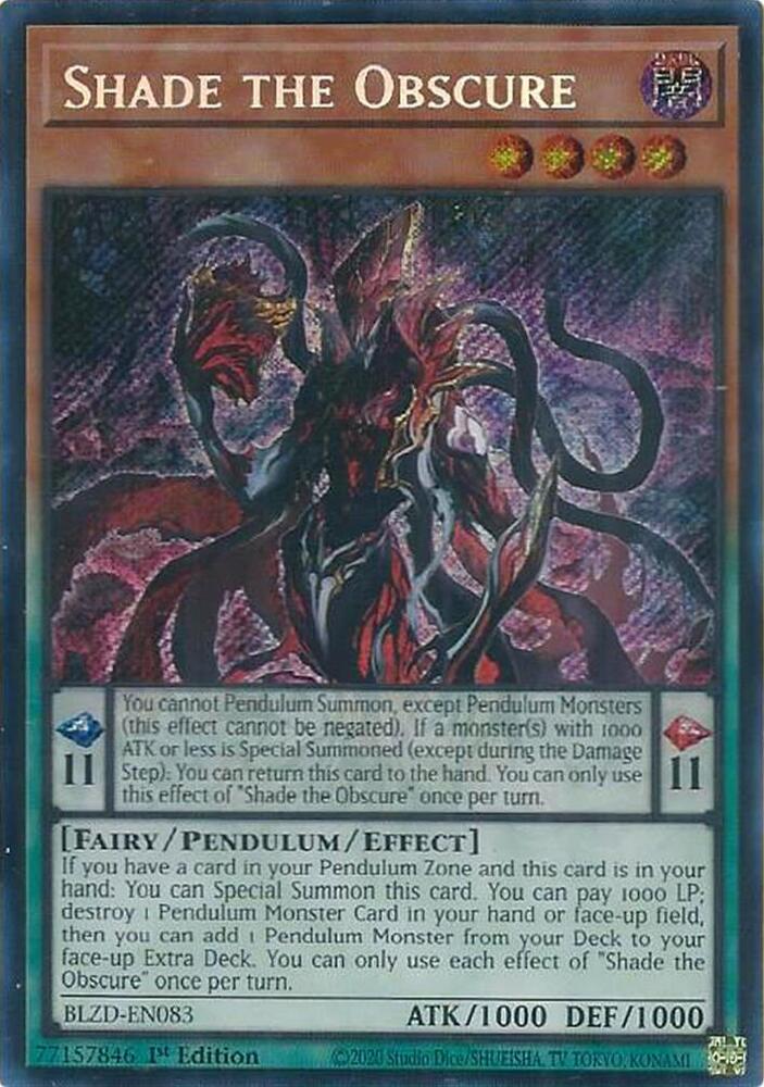 Shade the Obscure, Blazing Dominion BLZD-EN083