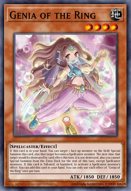 Genia of the Ring, Blazing Dominion BLZD-EN085