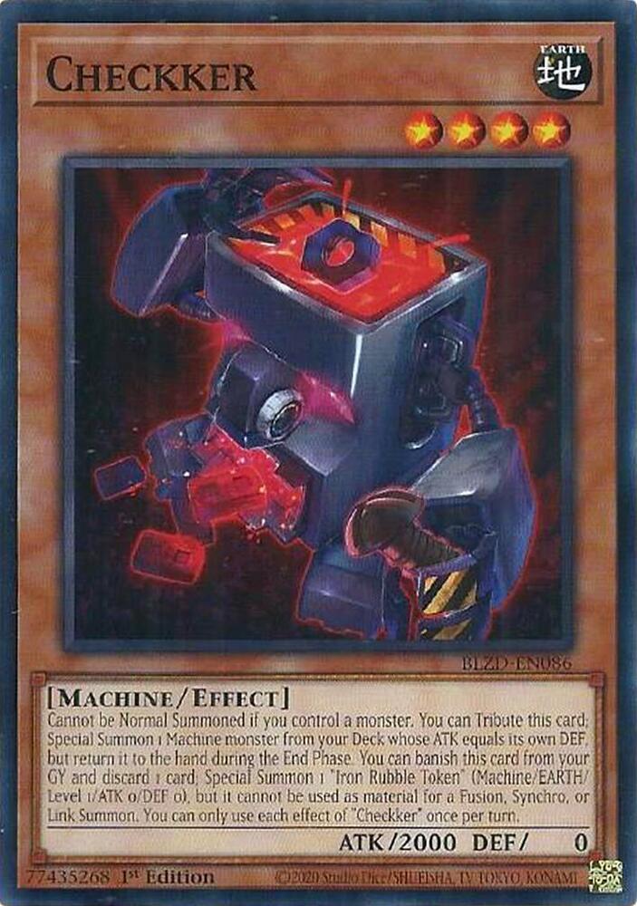 Checkker, Blazing Dominion BLZD-EN086