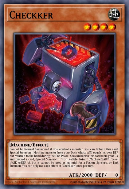 Checkker, Blazing Dominion BLZD-EN086