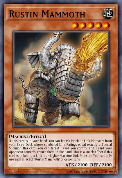 Rustin Mammoth, Blazing Dominion BLZD-EN087