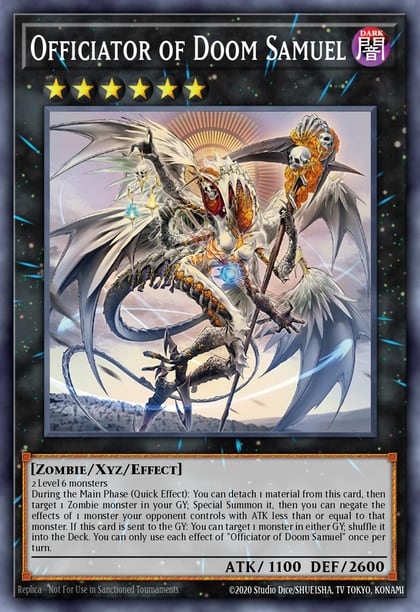 Officiator of Doom Samuel, Blazing Dominion BLZD-EN089