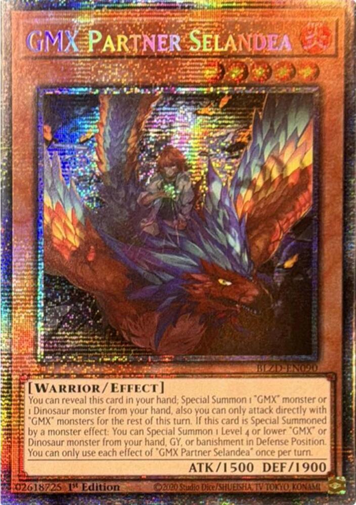 GMX Partner Selandea (Starlight Rare), Blazing Dominion BLZD-EN090