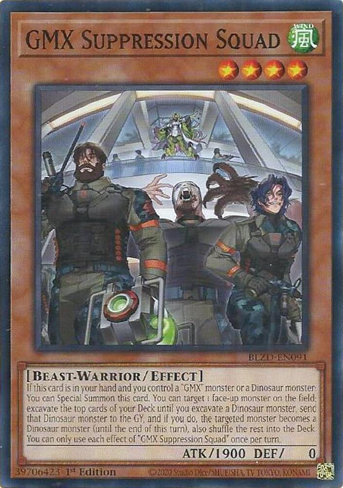 GMX Suppression Squad, Blazing Dominion BLZD-EN091
