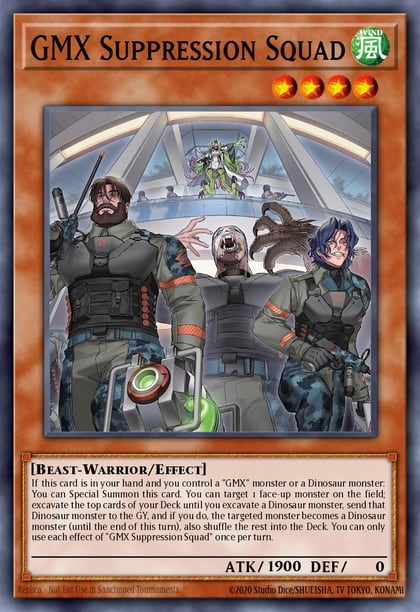 GMX Suppression Squad, Blazing Dominion BLZD-EN091