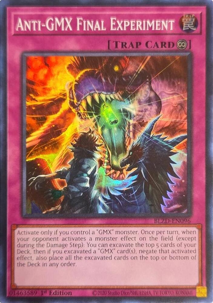 Anti-GMX Final Experiment, Blazing Dominion BLZD-EN096