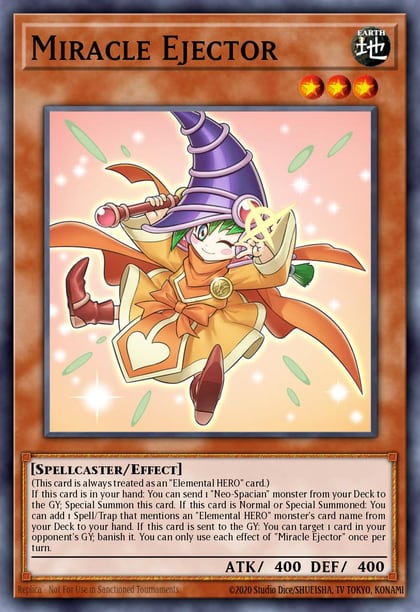 Miracle Ejector, Blazing Dominion BLZD-EN098