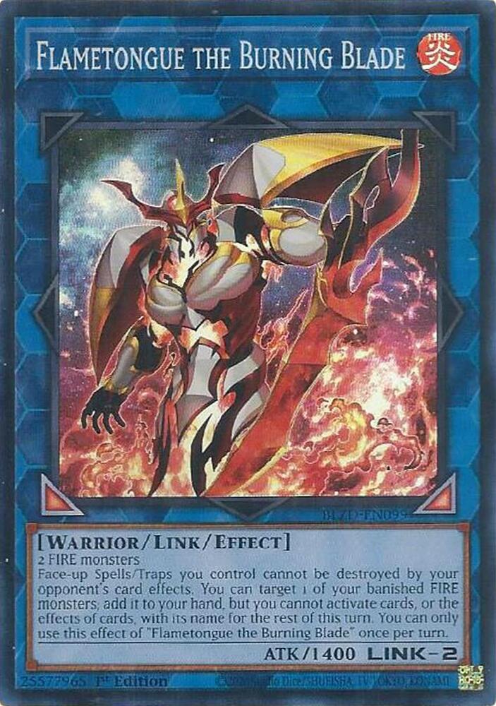 Flametongue the Burning Blade, Blazing Dominion BLZD-EN099
