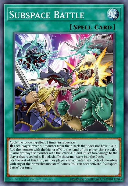 Subspace Battle, Blazing Dominion BLZD-EN100