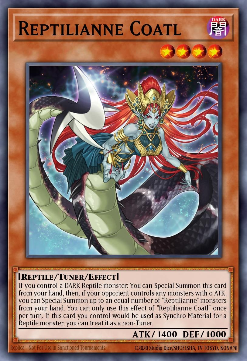 Reptilianne Coatl, Burst of Destiny BODE-EN020
