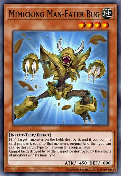 Mimicking Man-Eater Bug, Burst of Destiny BODE-EN029