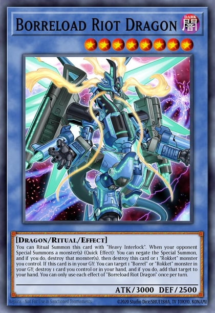 Borreload Riot Dragon, Burst of Destiny BODE-EN036