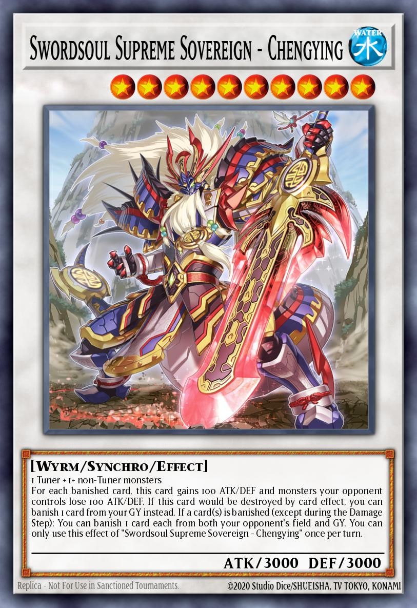 Swordsoul Supreme Sovereign - Chengying, Burst of Destiny BODE-EN042