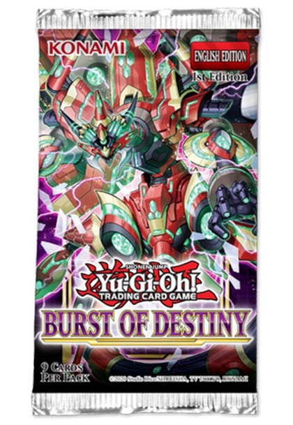 Burst of Destiny Booster Pack [1st Edition], Burst of Destiny P243715
