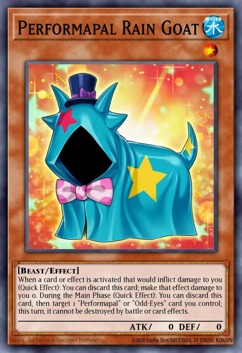 Performapal Rain Goat, Breakers of Shadow BOSH-EN006