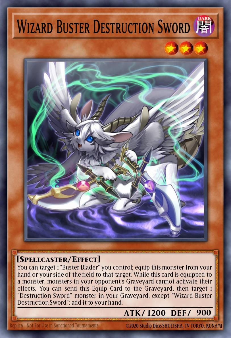 Wizard Buster Destruction Sword, Breakers of Shadow BOSH-EN021