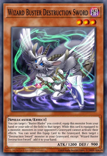 Wizard Buster Destruction Sword, Breakers of Shadow BOSH-EN021