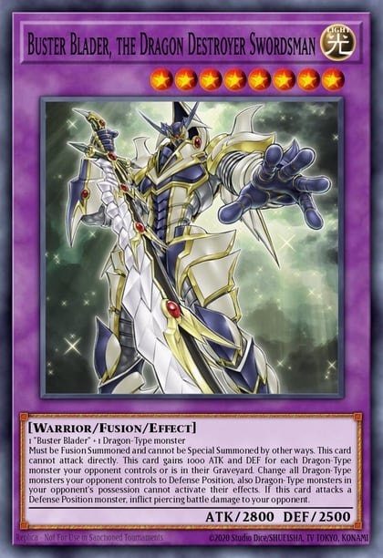 Buster Blader, the Dragon Destroyer Swordsman, Breakers of Shadow BOSH-EN045