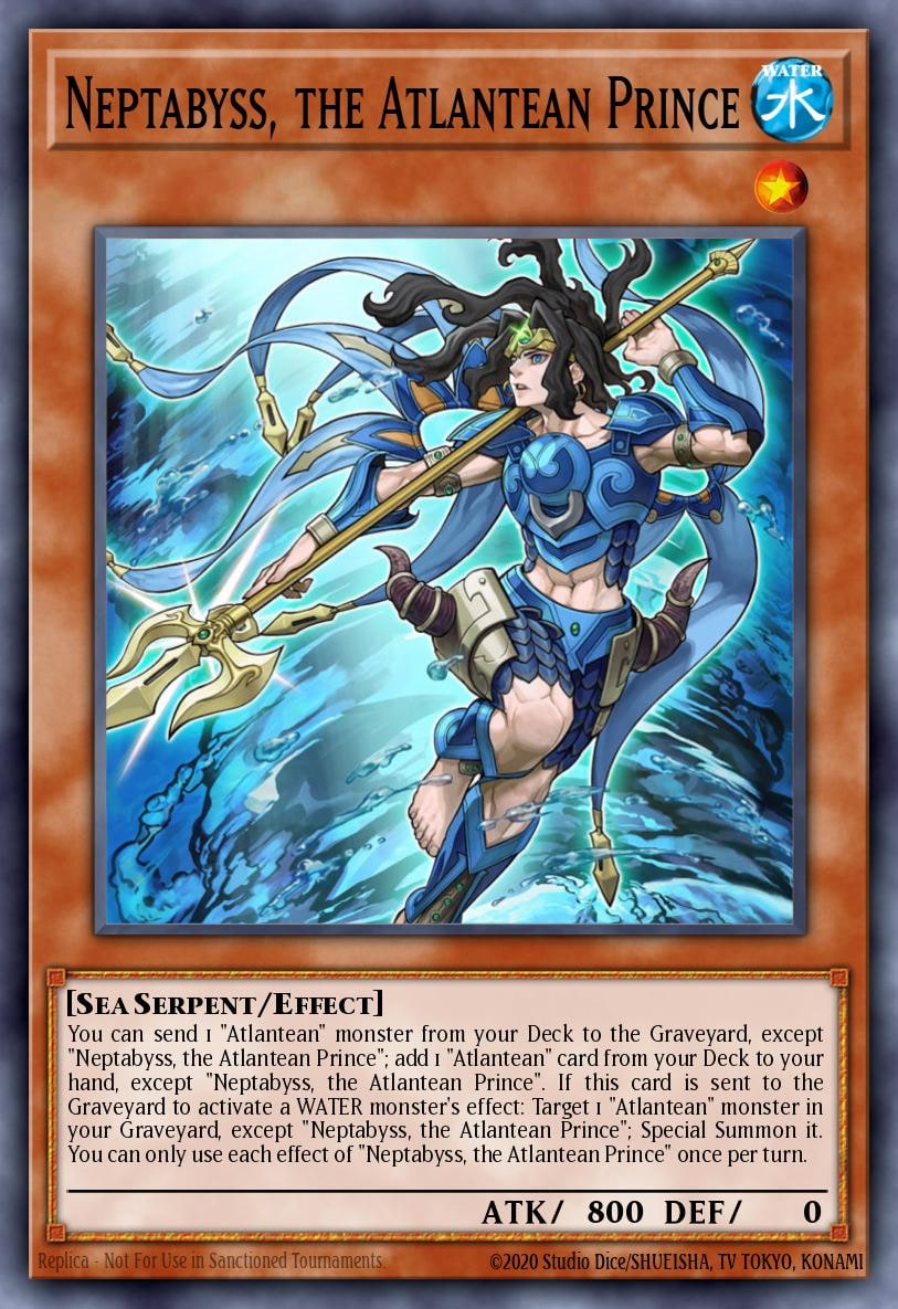 Neptabyss, the Atlantean Prince, Breakers of Shadow BOSH-EN092