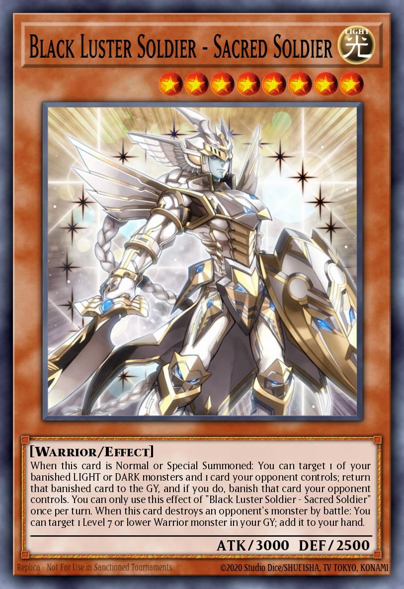 Black Luster Soldier - Sacred Soldier, Breakers of Shadow BOSH-EN097