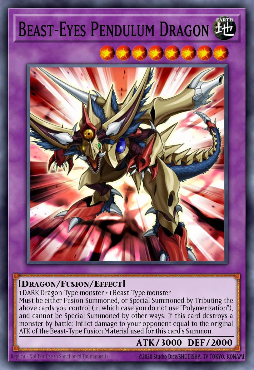 Beast-Eyes Pendulum Dragon, Breakers of Shadow BOSH-ENSE1