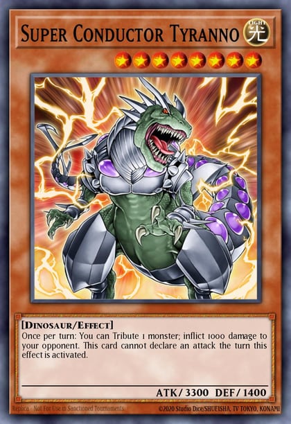 Super Conductor Tyranno, Battle Pack: Epic Dawn BP01-EN013