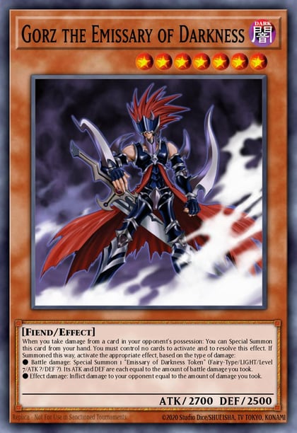 Gorz the Emissary of Darkness, Battle Pack: Epic Dawn BP01-EN014