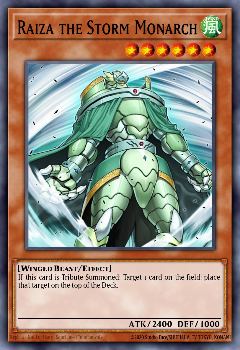 Raiza the Storm Monarch (Starfoil), Battle Pack: Epic Dawn BP01-EN015