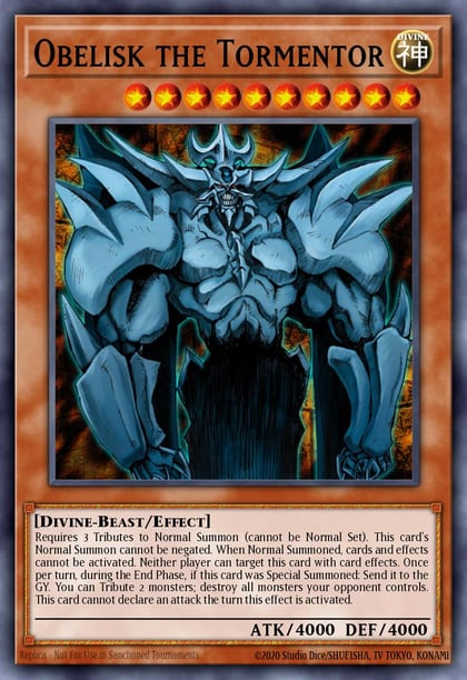 Obelisk the Tormentor, Battle Pack: Epic Dawn BP01-EN021