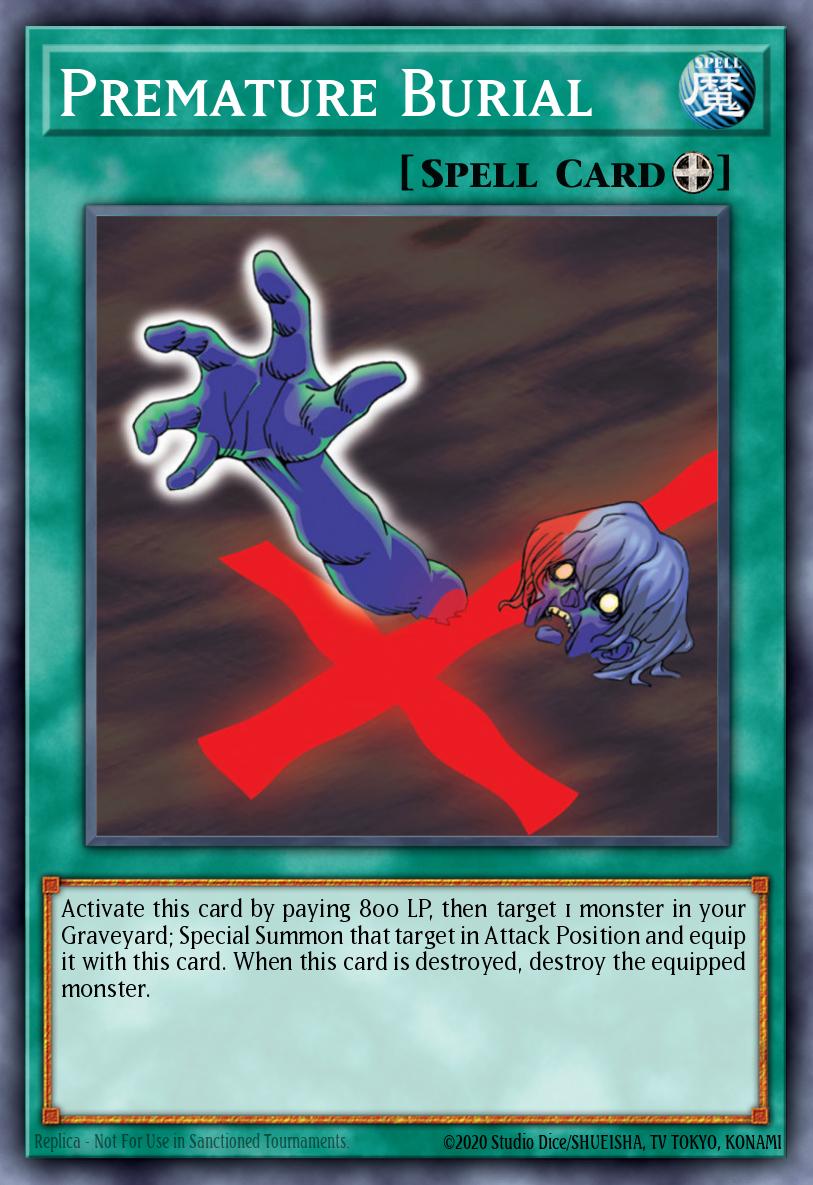 Premature Burial (Starfoil), Battle Pack: Epic Dawn BP01-EN040