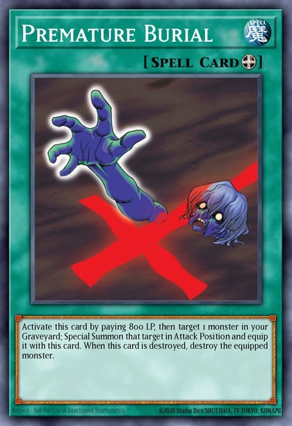 Premature Burial, Battle Pack: Epic Dawn BP01-EN040