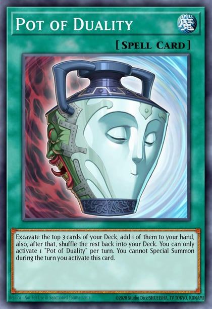 Pot of Duality (Starfoil), Battle Pack: Epic Dawn BP01-EN046