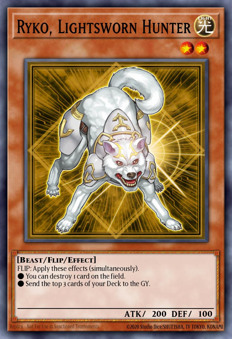 Ryko, Lightsworn Hunter (Starfoil), Battle Pack: Epic Dawn BP01-EN063