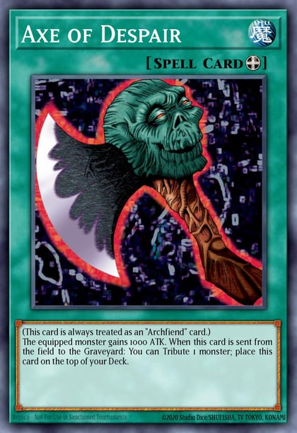 Axe of Despair, Battle Pack: Epic Dawn BP01-EN067