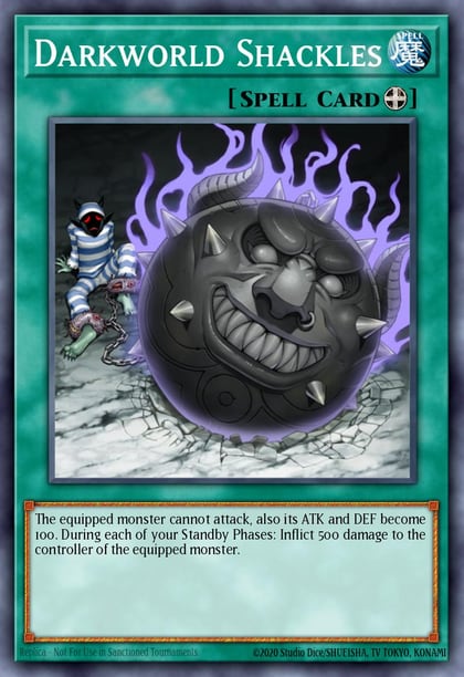 Darkworld Shackles (Starfoil), Battle Pack: Epic Dawn BP01-EN083